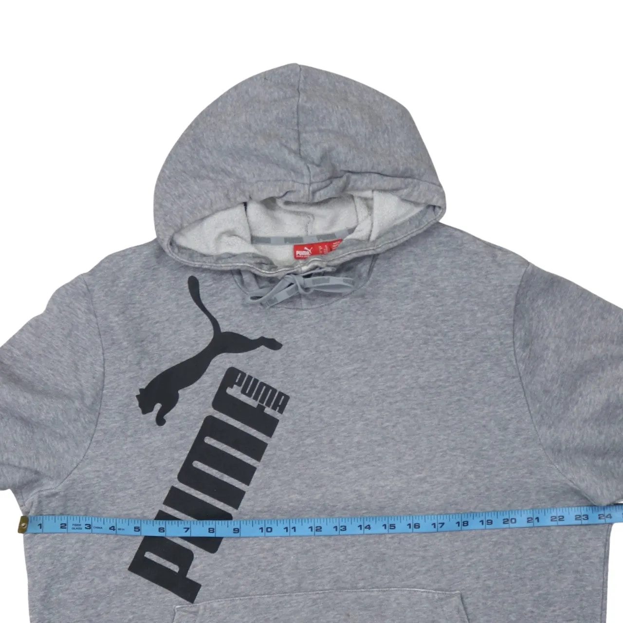 Puma 90's Spellout Pullover Hoodie XLarge Grey sold by Vintage Club product image thumbnail 5