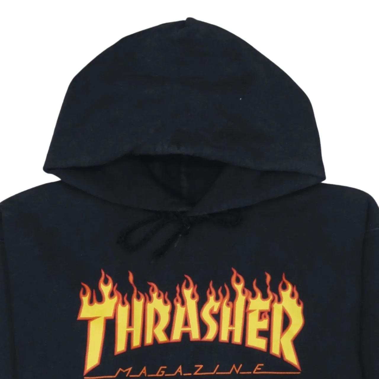 Thrasher 90's Spellout Pullover Hoodie Small Black sold by Vintage Club product image thumbnail 3