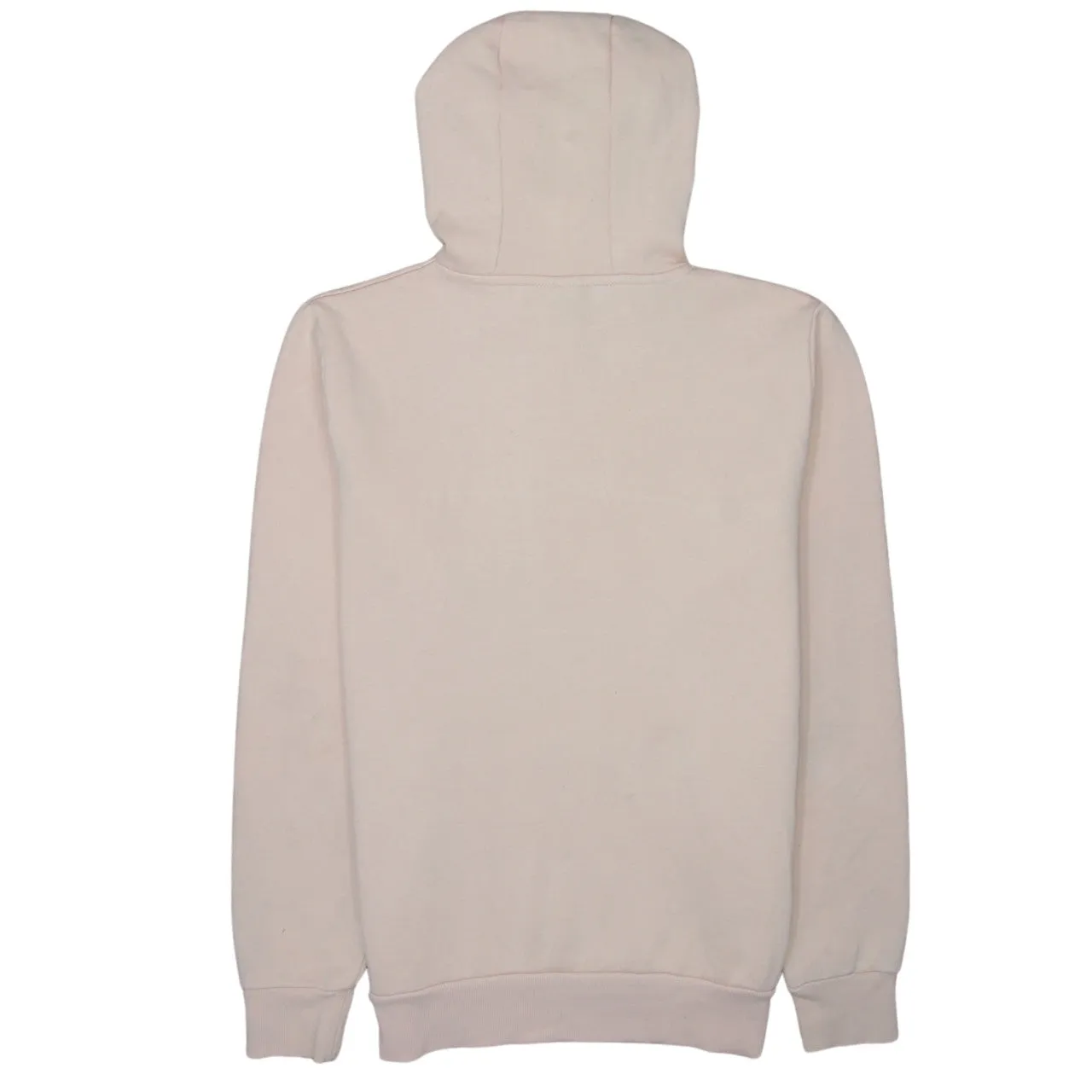 Ellesse 90's Drawstring Pockets Pullover Hoodie Medium Pink sold by Vintage Club product image thumbnail 2