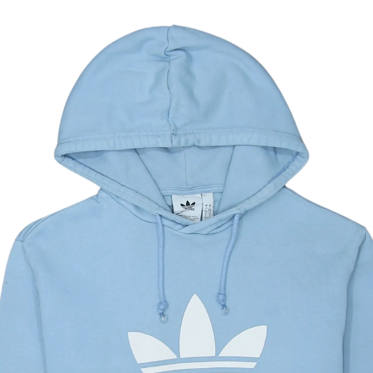 Adidas 90's Spellout Pullover Hoodie Large Blue sold by Vintage Club product image thumbnail 3