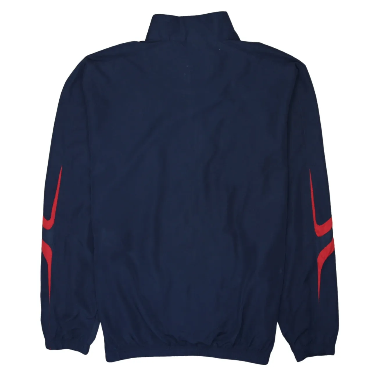 Umbro Navy Blue Windbreaker Jacket Men's Medium Rangers Embroidered Crest Carling Sponsor Track Top sold by Vintage Club product image thumbnail 2