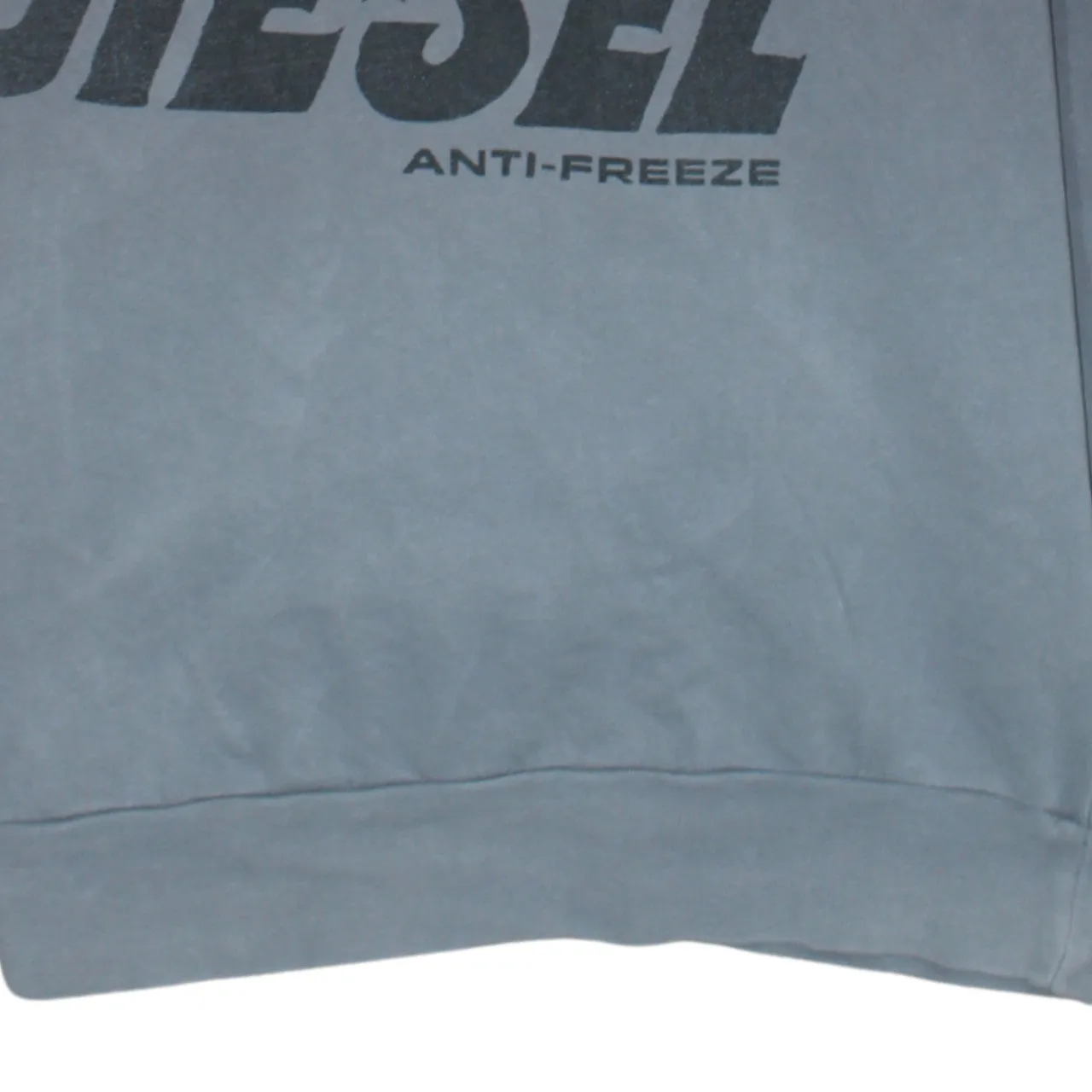 Diesel Grey Gradient Sweatshirt Men's Large Printed Polar Bear Logo Crewneck Pullover Top sold by Vintage Club product image thumbnail 4