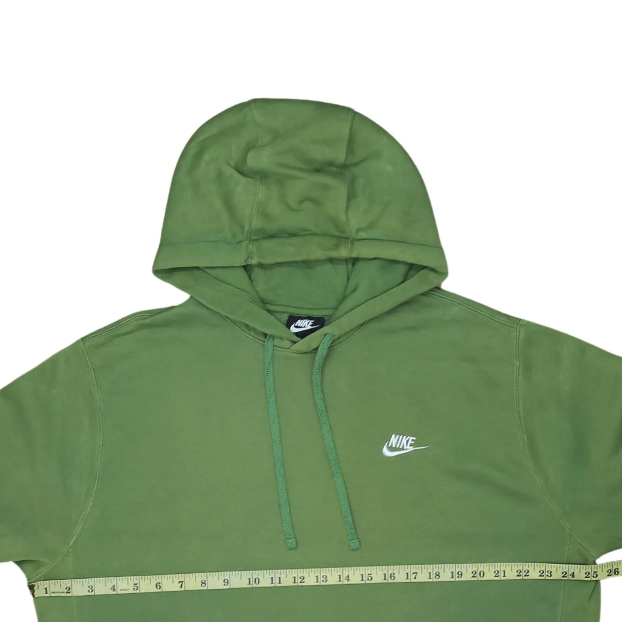 Nike 90's Swoosh Pullover Hoodie Large Green sold by Vintage Club product image thumbnail 5