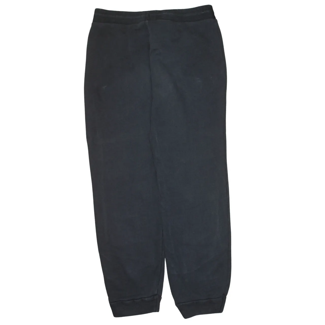 Adidas Black Joggers Sweatpants Men's Large Embroidered Trefoil Logo Elastic Cuffs Loungewear sold by Vintage Club product image thumbnail 2