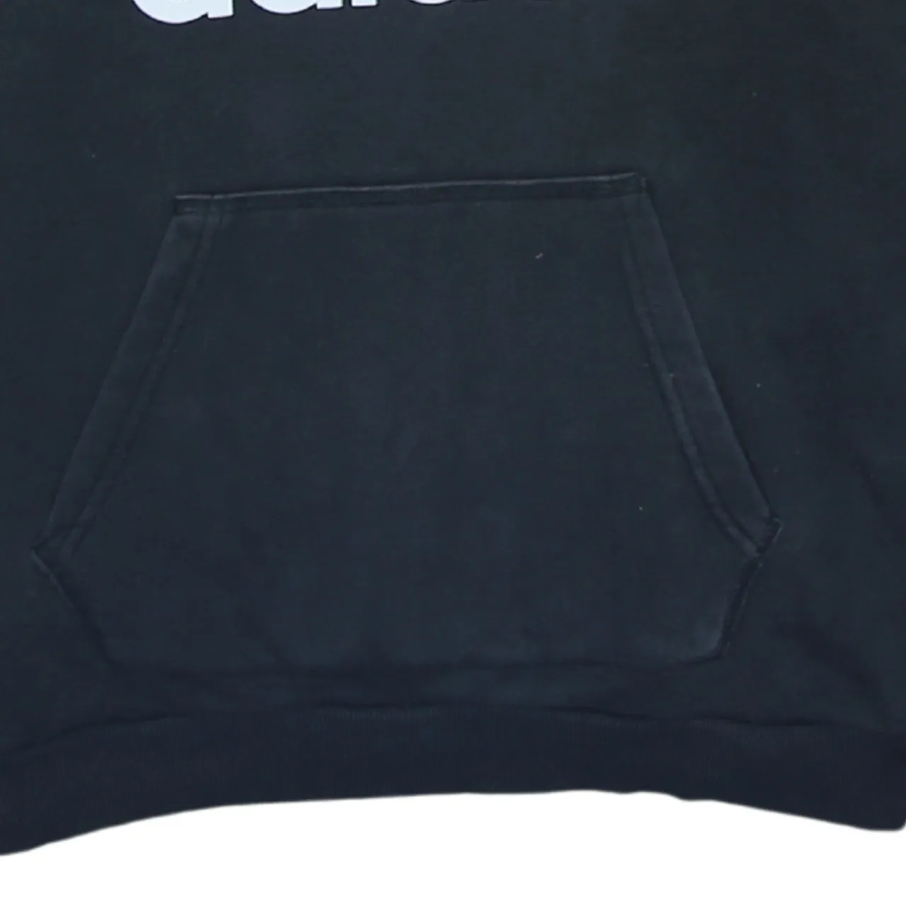 Adidas 90's Spellout Pullover Hoodie Medium Black sold by Vintage Club product image thumbnail 4