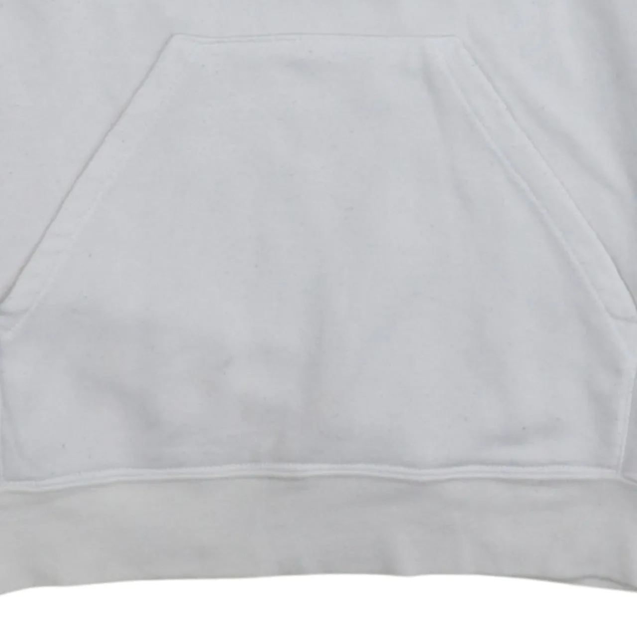 Dickies White Hoodie Women's Large Printed Logo Sleeve Graphic Back Pullover Sweatshirt sold by Vintage Club product image thumbnail 4