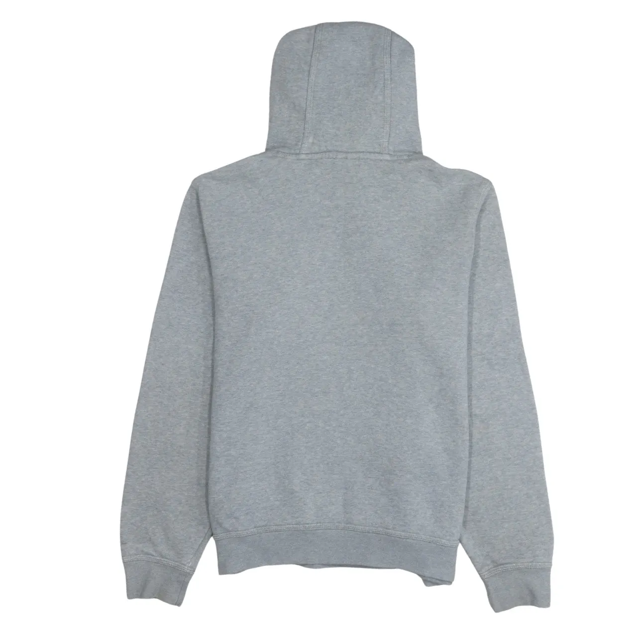Nike Grey Hoodie Men's Medium Embroidered Swoosh Front Pocket Pullover Sweatshirt sold by Vintage Club product image thumbnail 2