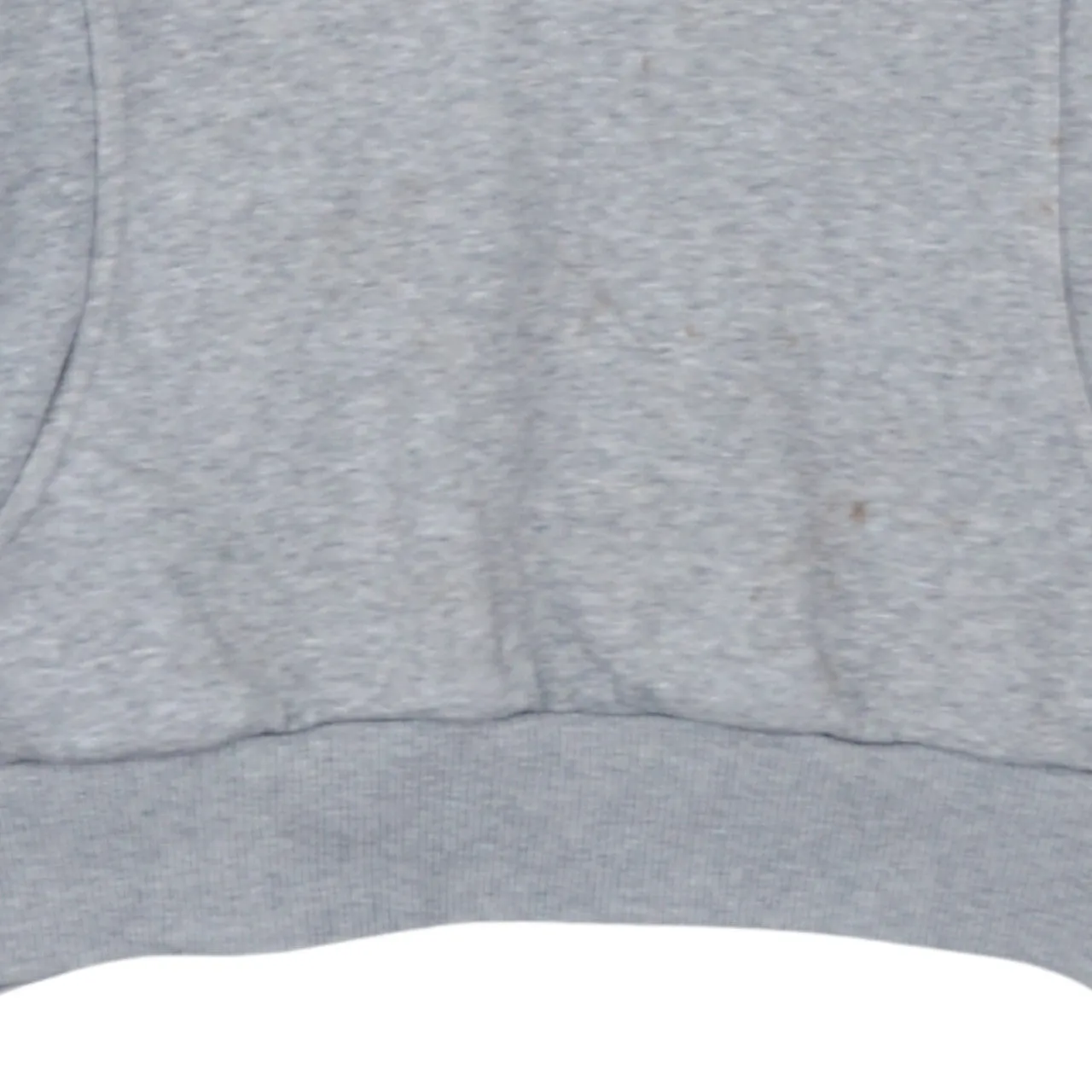 Adidas Grey Hoodie Women’s Medium Trefoil Embroidered Logo Three Stripe Sleeves Pullover Sweatshirt sold by Vintage Club product image thumbnail 4