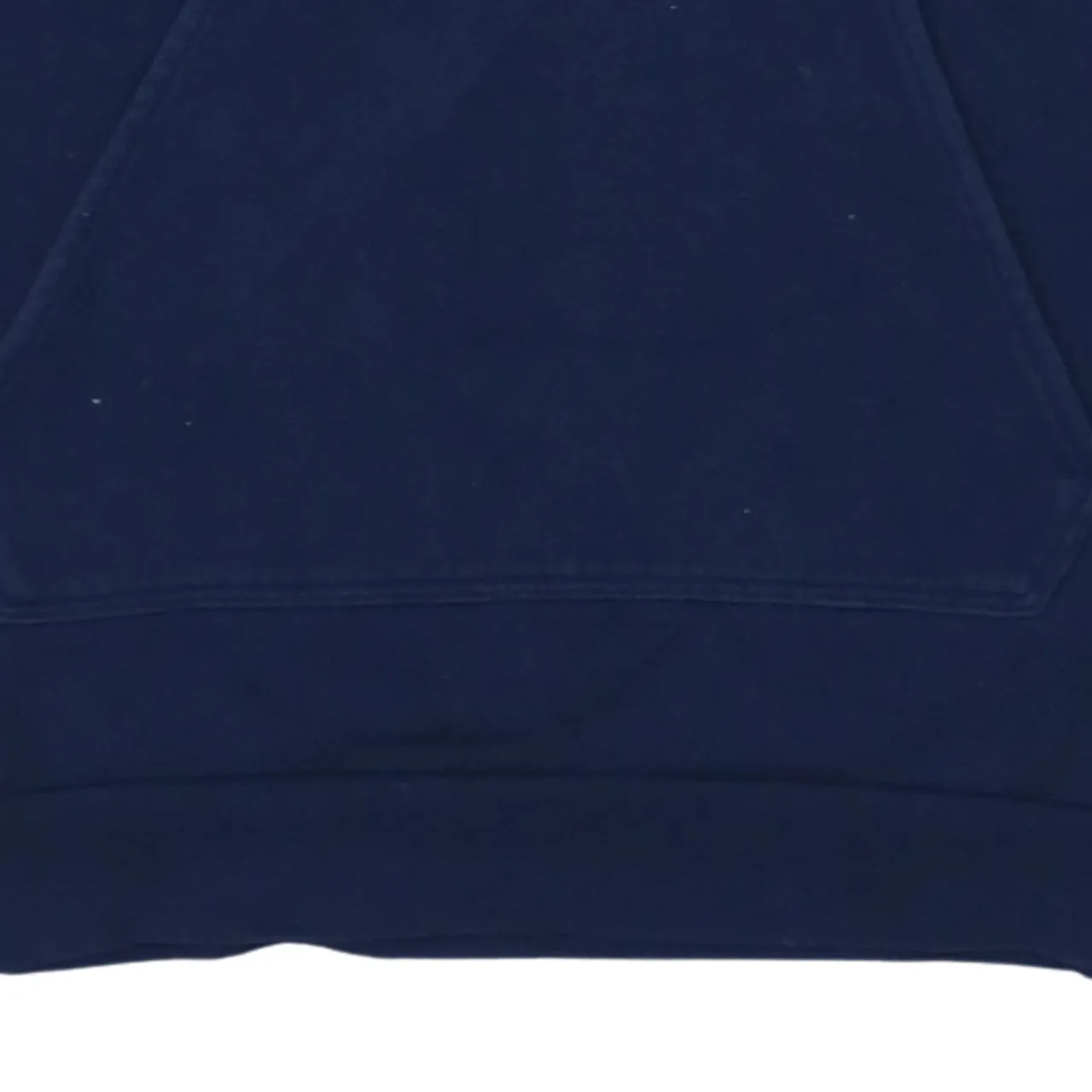 Adidas Navy Blue Hoodie Men's Medium Embroidered Chest Logo Front Pocket Pullover Sweatshirt sold by Vintage Club product image thumbnail 4