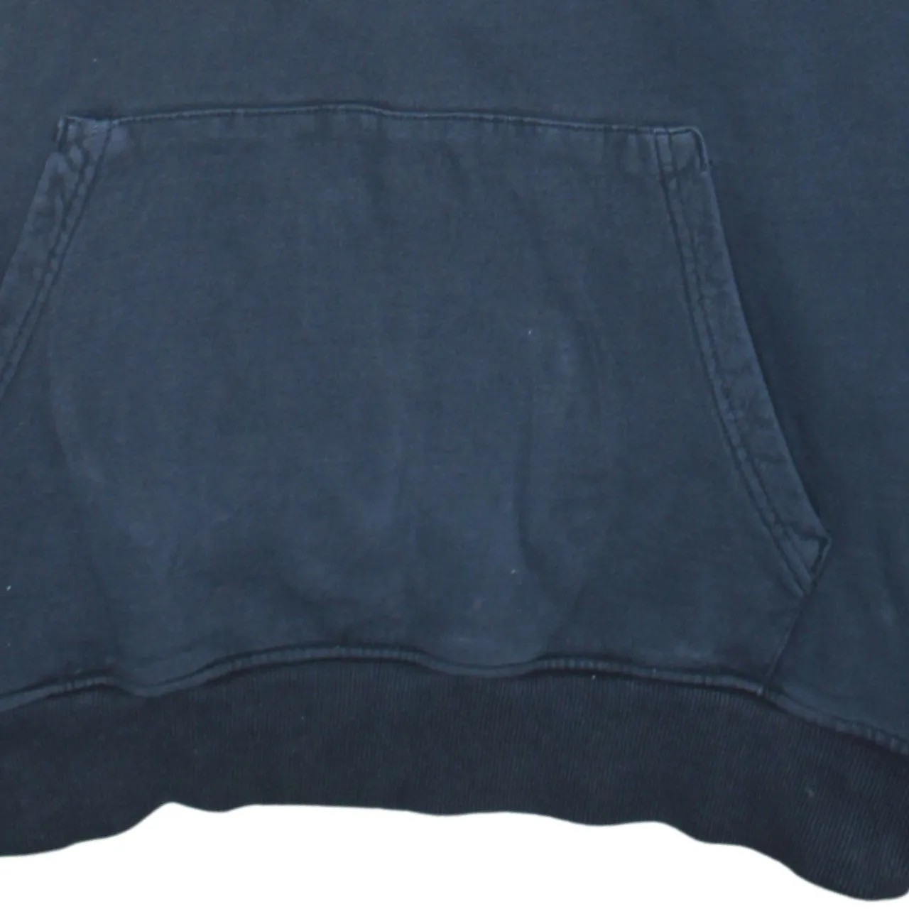 The North Face Navy Blue Hoodie Men's Large Embroidered Front Logo Pullover Sweatshirt sold by Vintage Club product image thumbnail 4