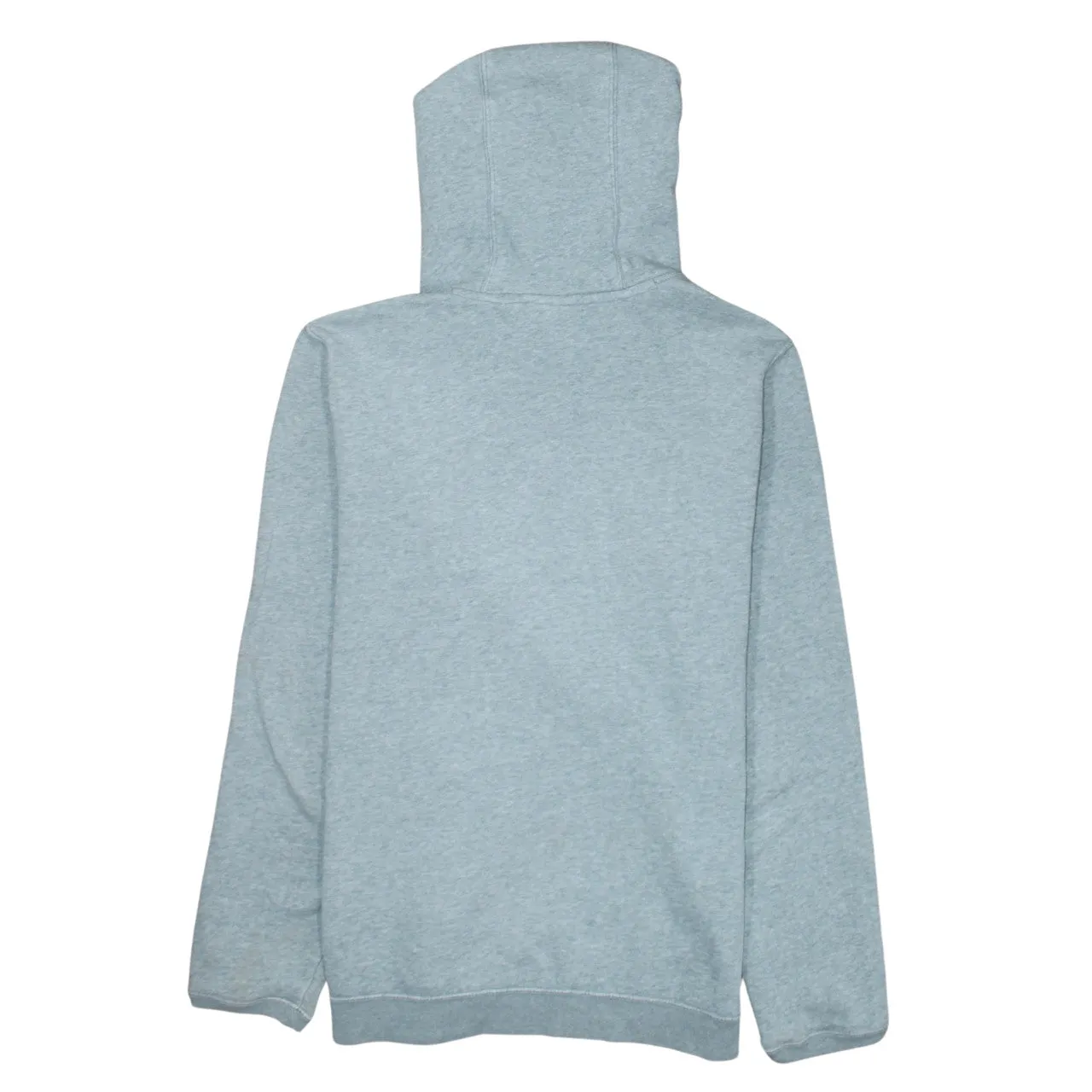 Nike Light Grey Hoodie Men’s Large Embroidered Chest Logo Drawstring Hood Front Pocket Sweatshirt sold by Vintage Club product image thumbnail 2