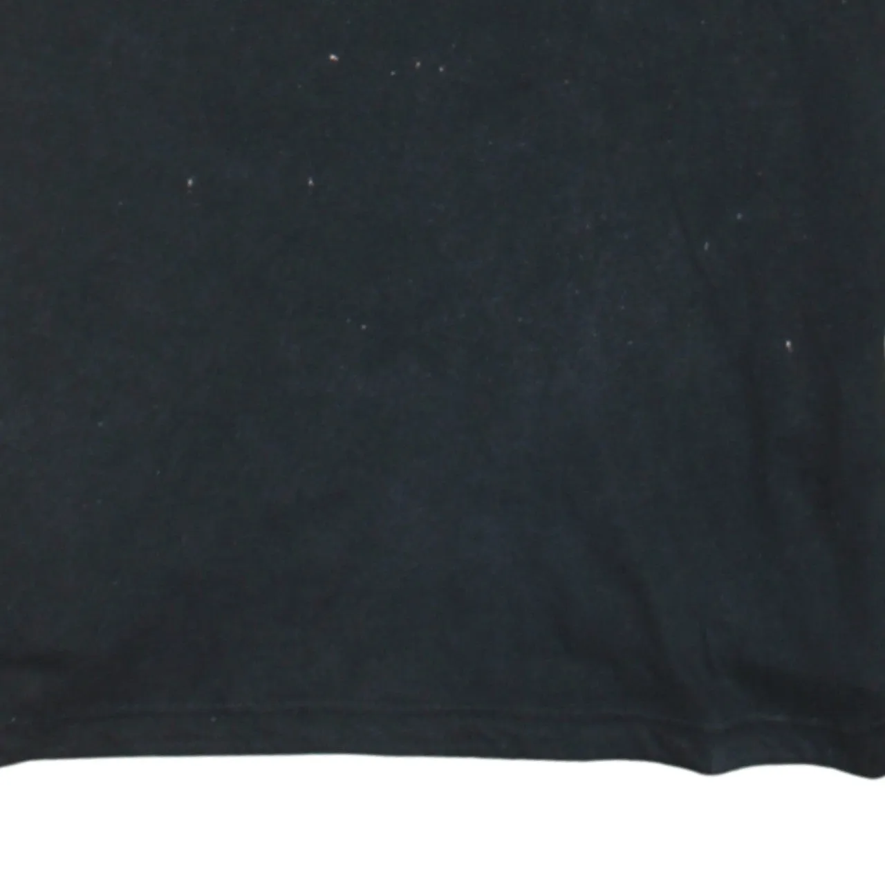 Adidas Black T-Shirt Men's Large Printed Chest Logo Back Three Stripes Tee Top sold by Vintage Club product image thumbnail 4