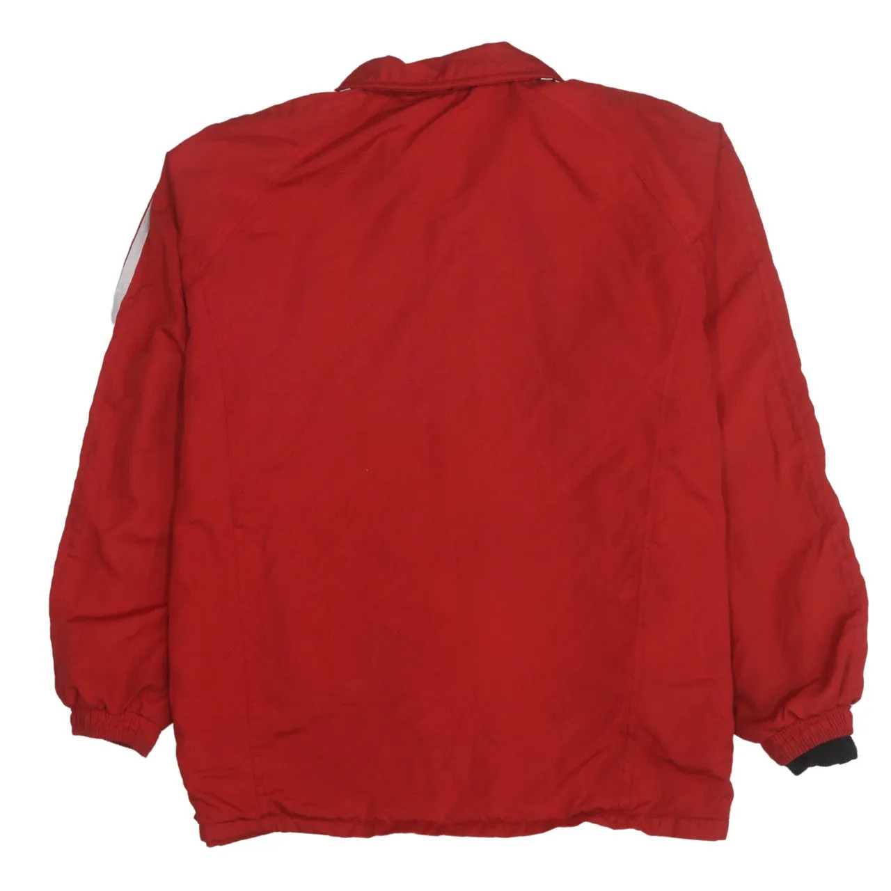 Adidas 90's Striped Sleeve Full Zip Up Windbreaker XXLarge Red sold by Vintage Club product image thumbnail 2