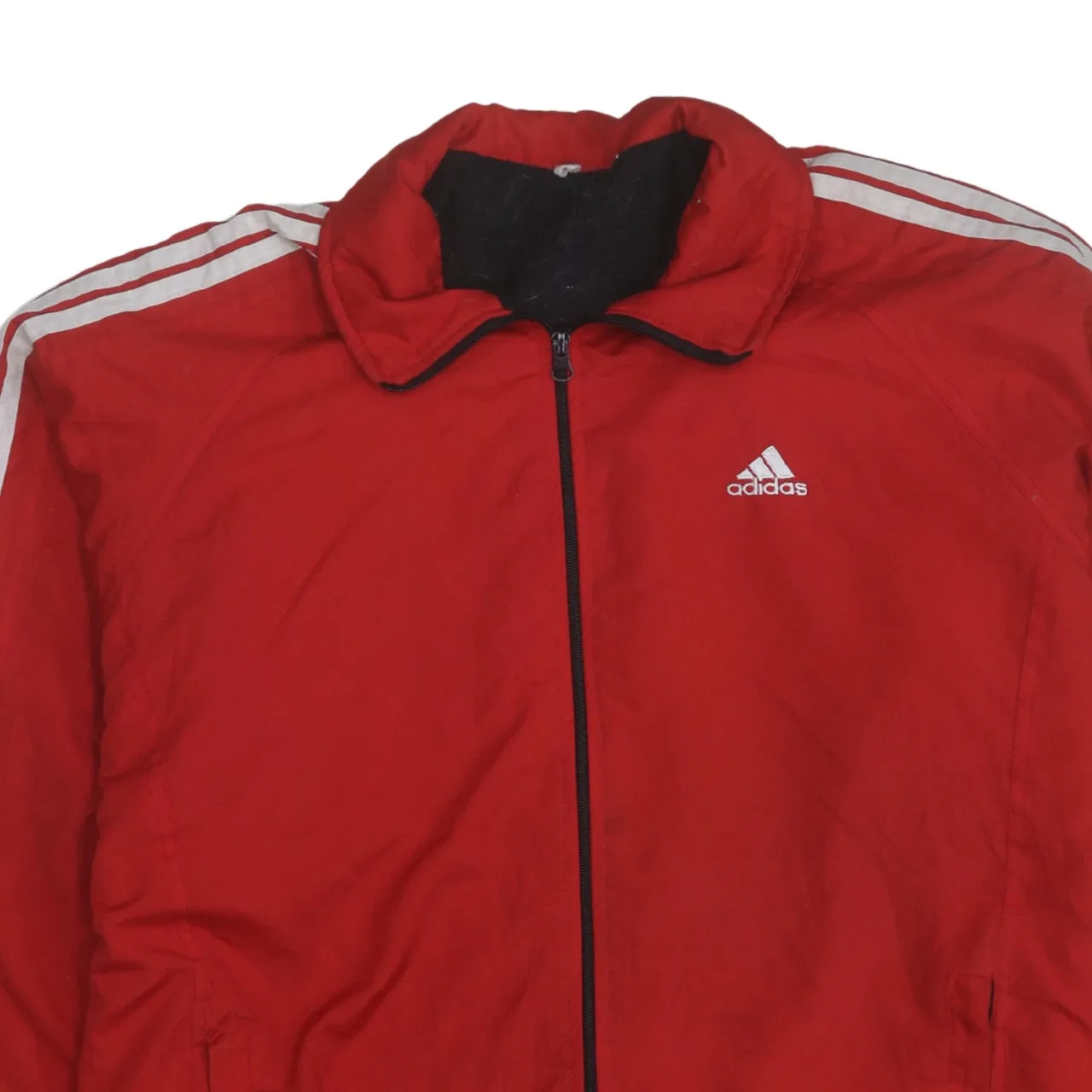 Adidas 90's Striped Sleeve Full Zip Up Windbreaker XXLarge Red sold by Vintage Club product image thumbnail 3
