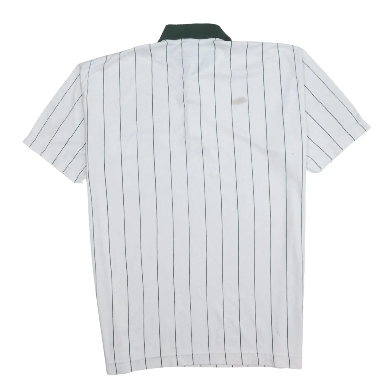 Polo Ralph Lauren 90's Short Sleeves Quarter Button Polo Shirt Medium White sold by Vintage Club product image thumbnail 2