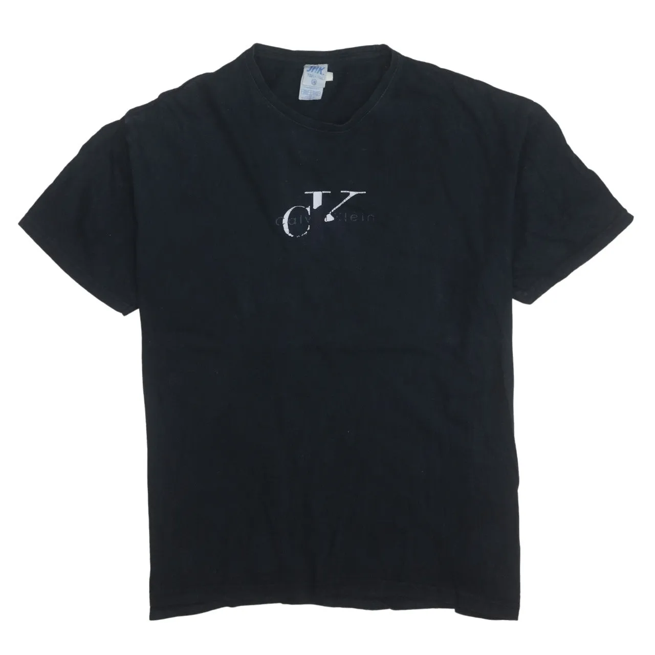 Calvin Klein 90's Short Sleeves Crew Neck T Shirt XXLarge (2XL) Black sold by Vintage Club