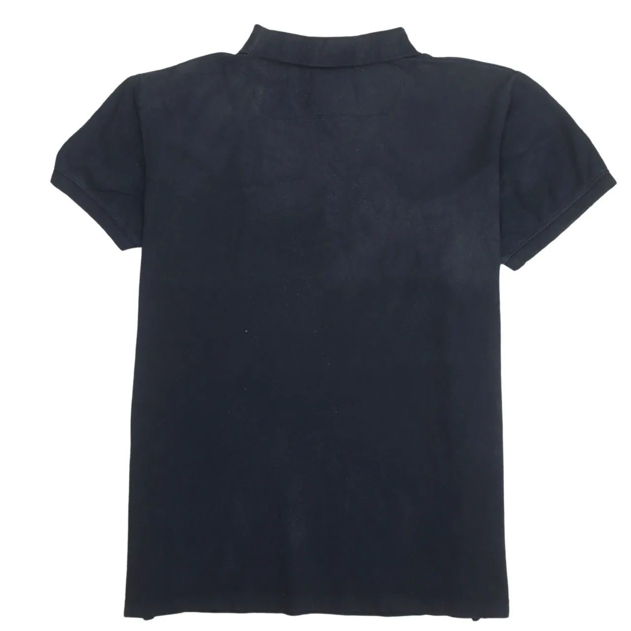 Diesel 90's Short Sleeves Quarter Button Polo Shirt XLarge Navy Blue sold by Vintage Club product image thumbnail 2