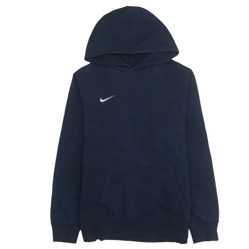 Nike 90's Swoosh Pullover Hoodie XLarge Navy Blue sold by Vintage Club