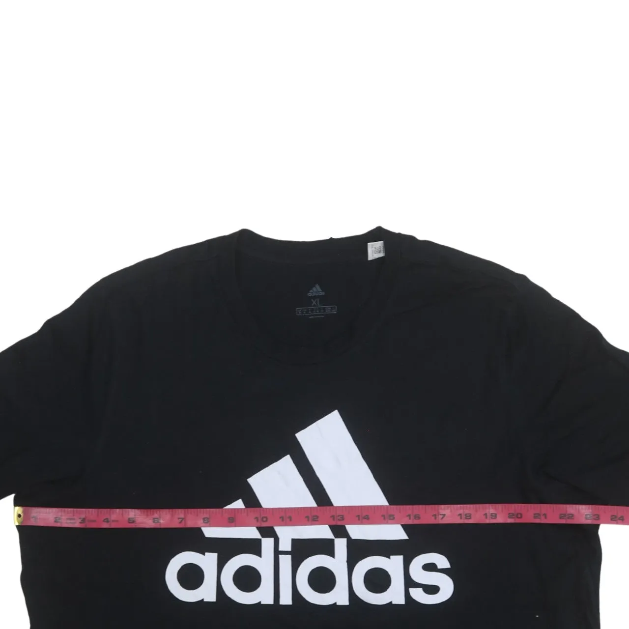 Adidas 90's Spellout Short Sleeves T Shirt XLarge Black sold by Vintage Club product image thumbnail 5