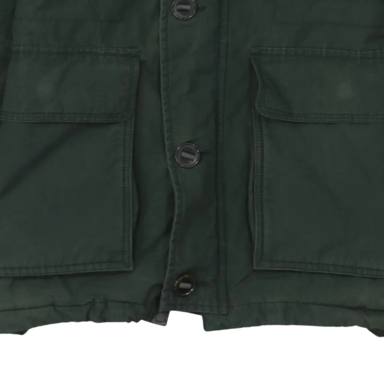 Tommy Hilfiger 90's Plain Full Zip Up Windbreaker Medium Green sold by Vintage Club product image thumbnail 4