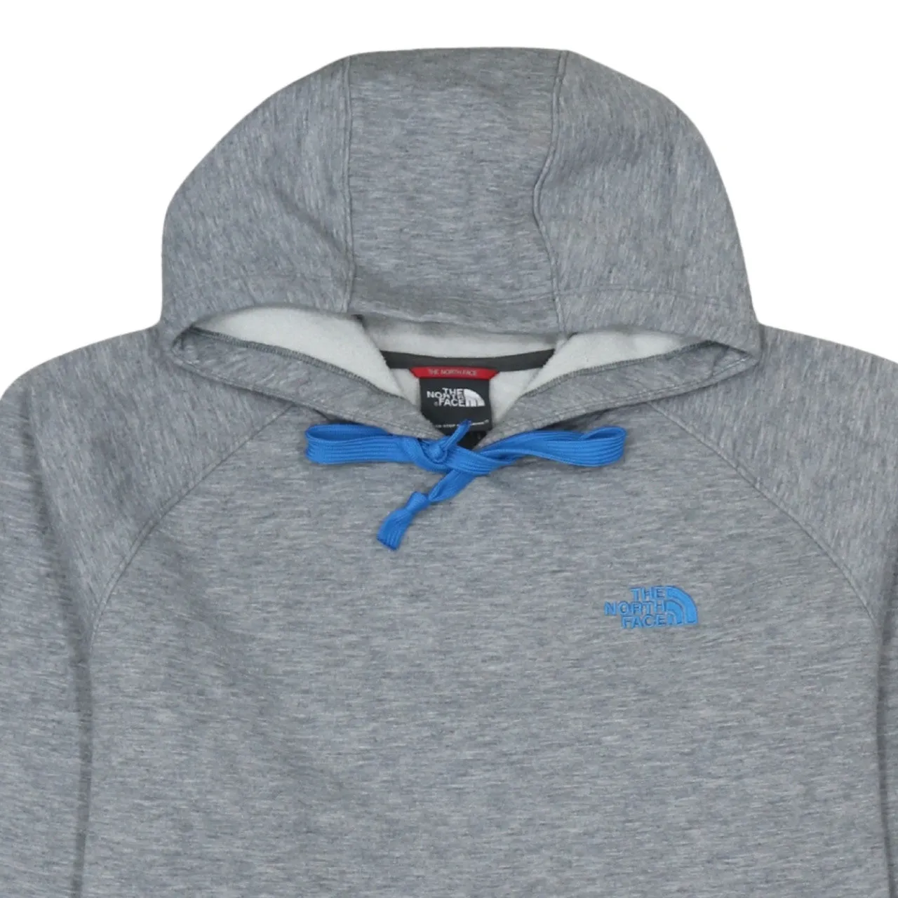 The North Face 90's Drawstring Pockets Pullover Hoodie Medium Grey sold by Vintage Club product image thumbnail 3