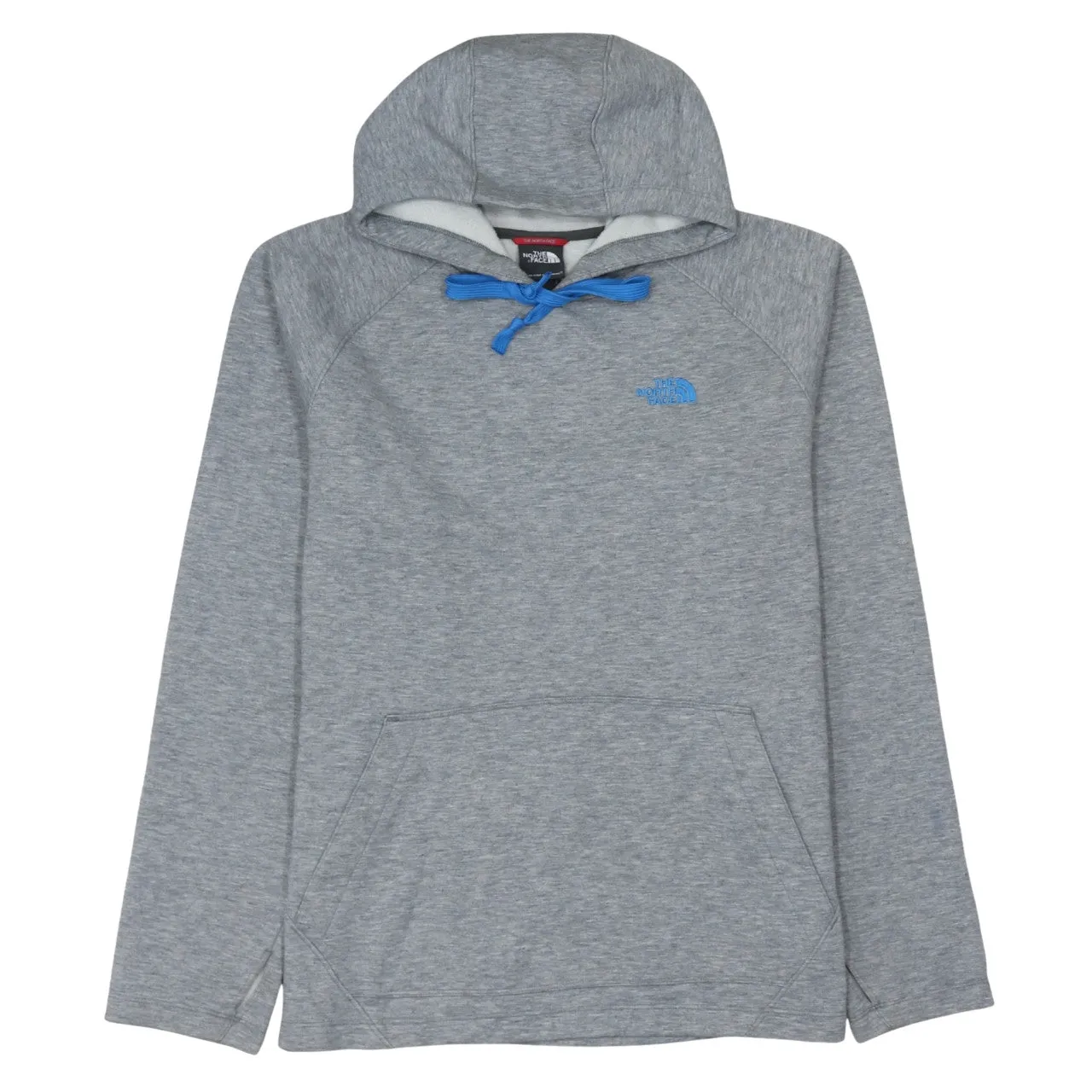 The North Face 90's Drawstring Pockets Pullover Hoodie Medium Grey sold by Vintage Club