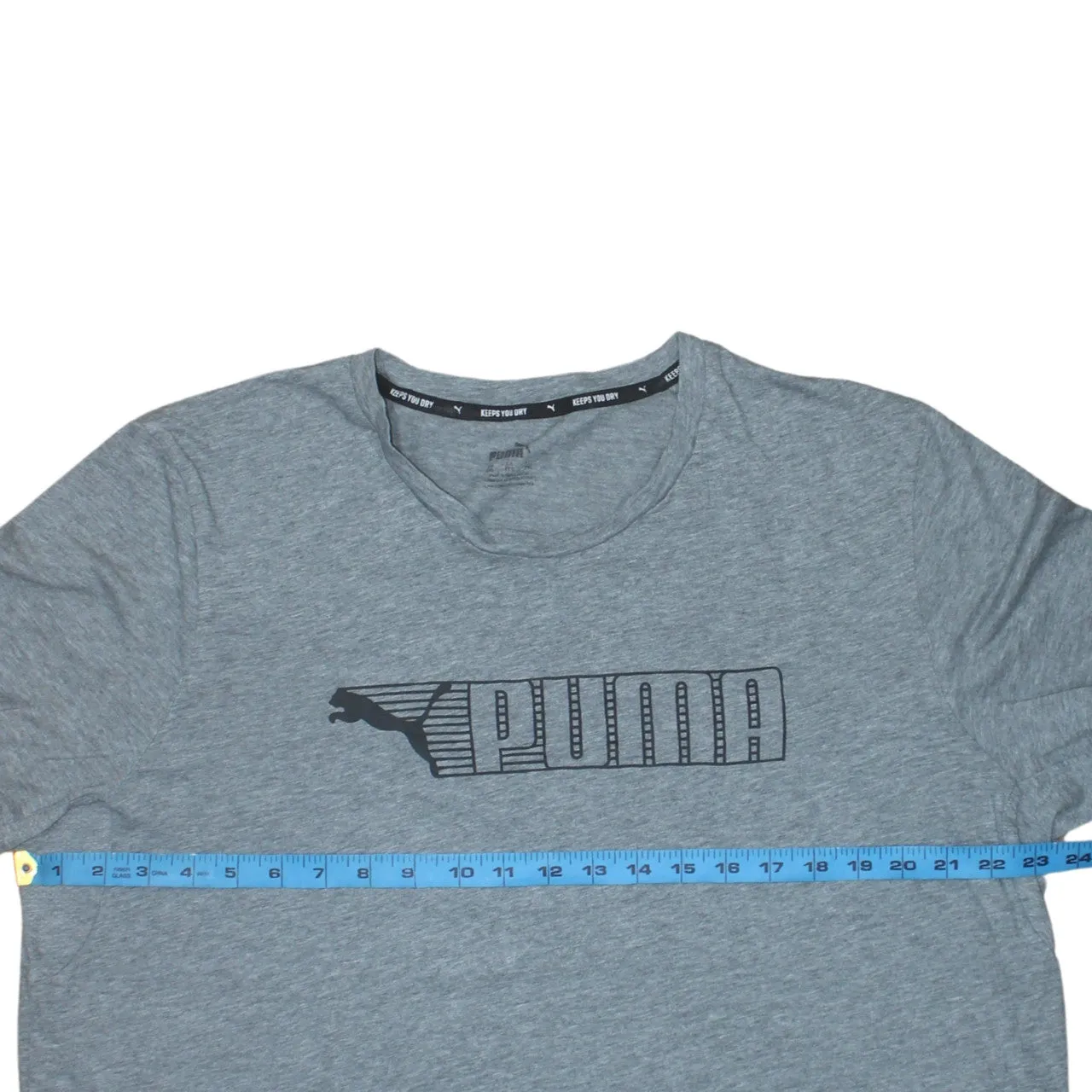 Puma 90's Spellout Short Sleeves T Shirt XXLarge (2XL) Grey sold by Vintage Club product image thumbnail 5