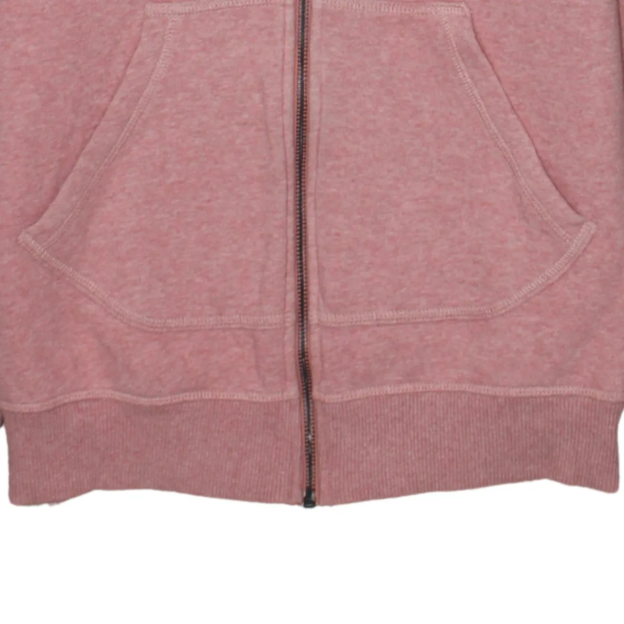 Adidas 90's Striped Sleeve Full Zip Up Hoodie Small Pink sold by Vintage Club product image thumbnail 4