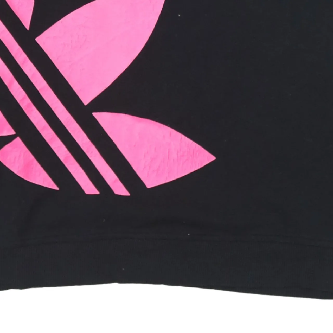 Adidas 90's Spellout Crew Neck Sweatshirt Large Black sold by Vintage Club product image thumbnail 4