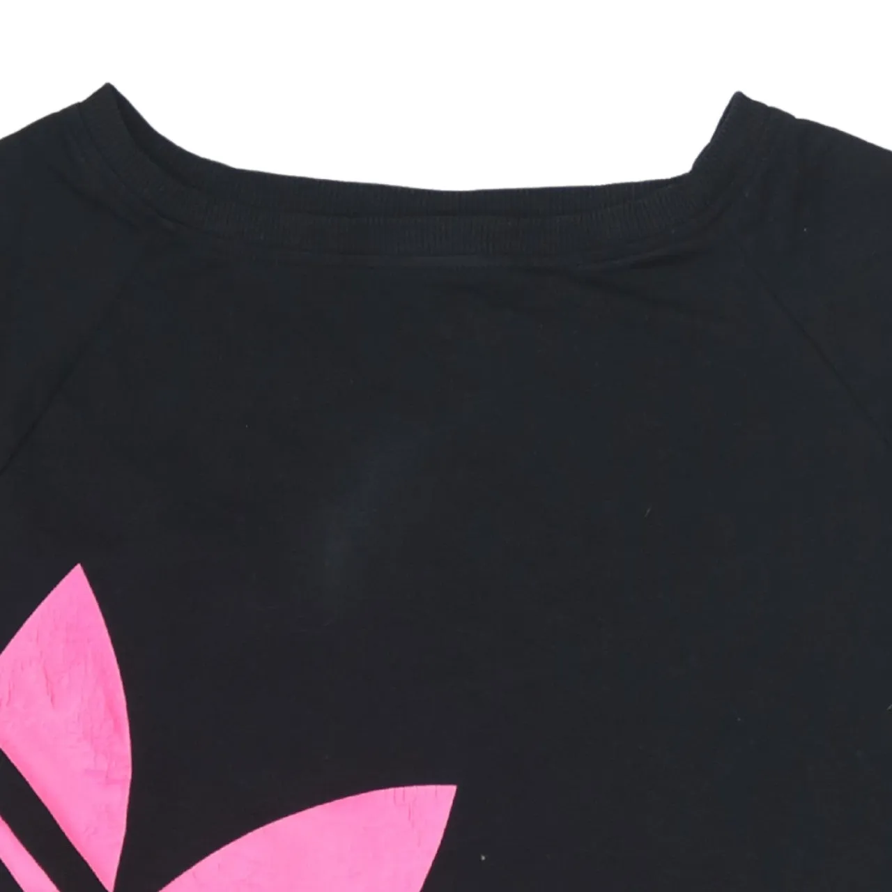 Adidas 90's Spellout Crew Neck Sweatshirt Large Black sold by Vintage Club product image thumbnail 3