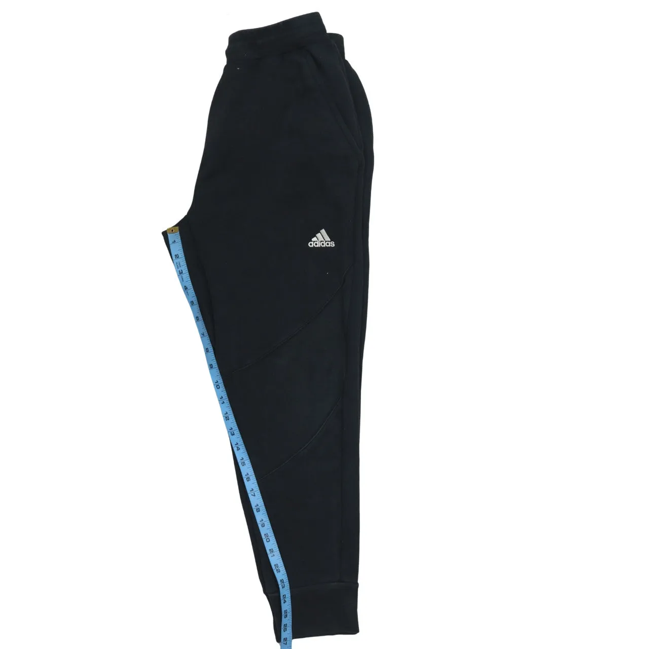 Adidas 90's Rib Cuff Casual Joggers / Sweatpants Medium Black sold by Vintage Club product image thumbnail 5
