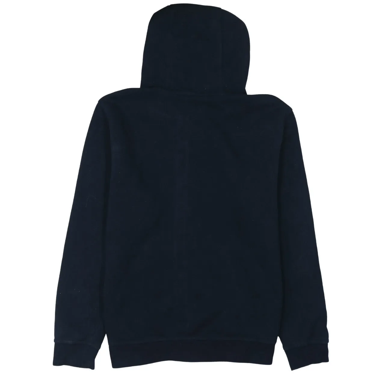 Nike 90's Swoosh Full Zip Up Hoodie Large Navy Blue sold by Vintage Club product image thumbnail 2