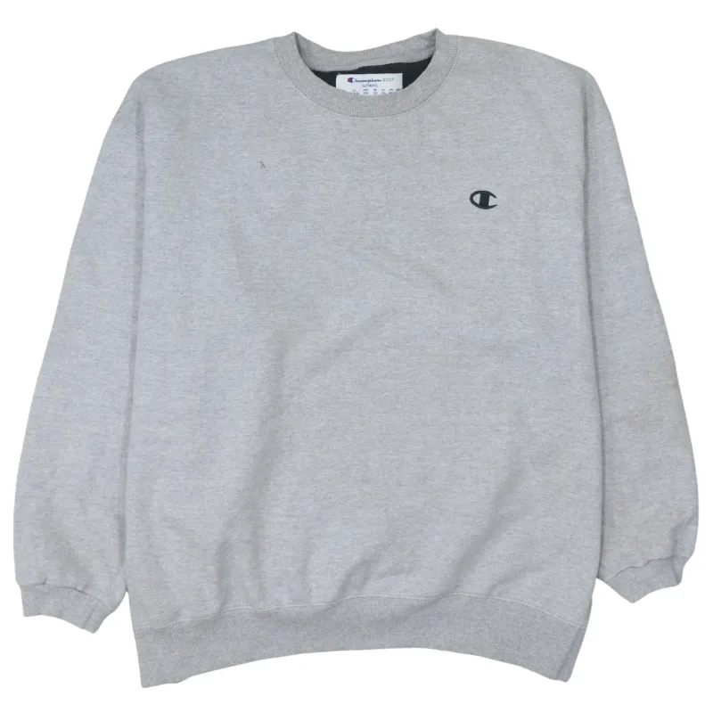 Champion 90's Lightweight Crew Neck Sweatshirt XXLarge (2XL) Grey sold by Vintage Club