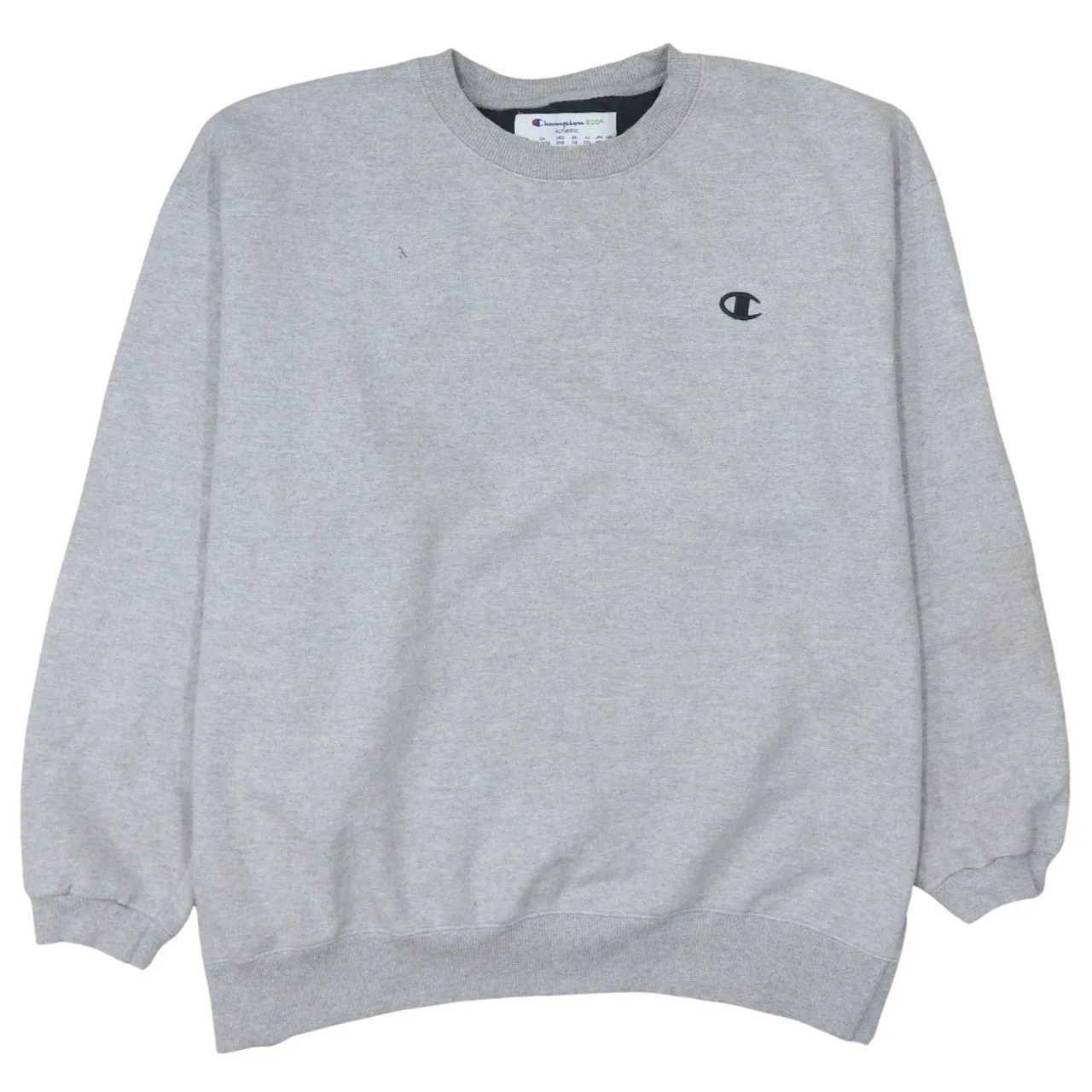 Champion 90's Lightweight Crew Neck Sweatshirt XXLarge (2XL) Grey sold by Vintage Club