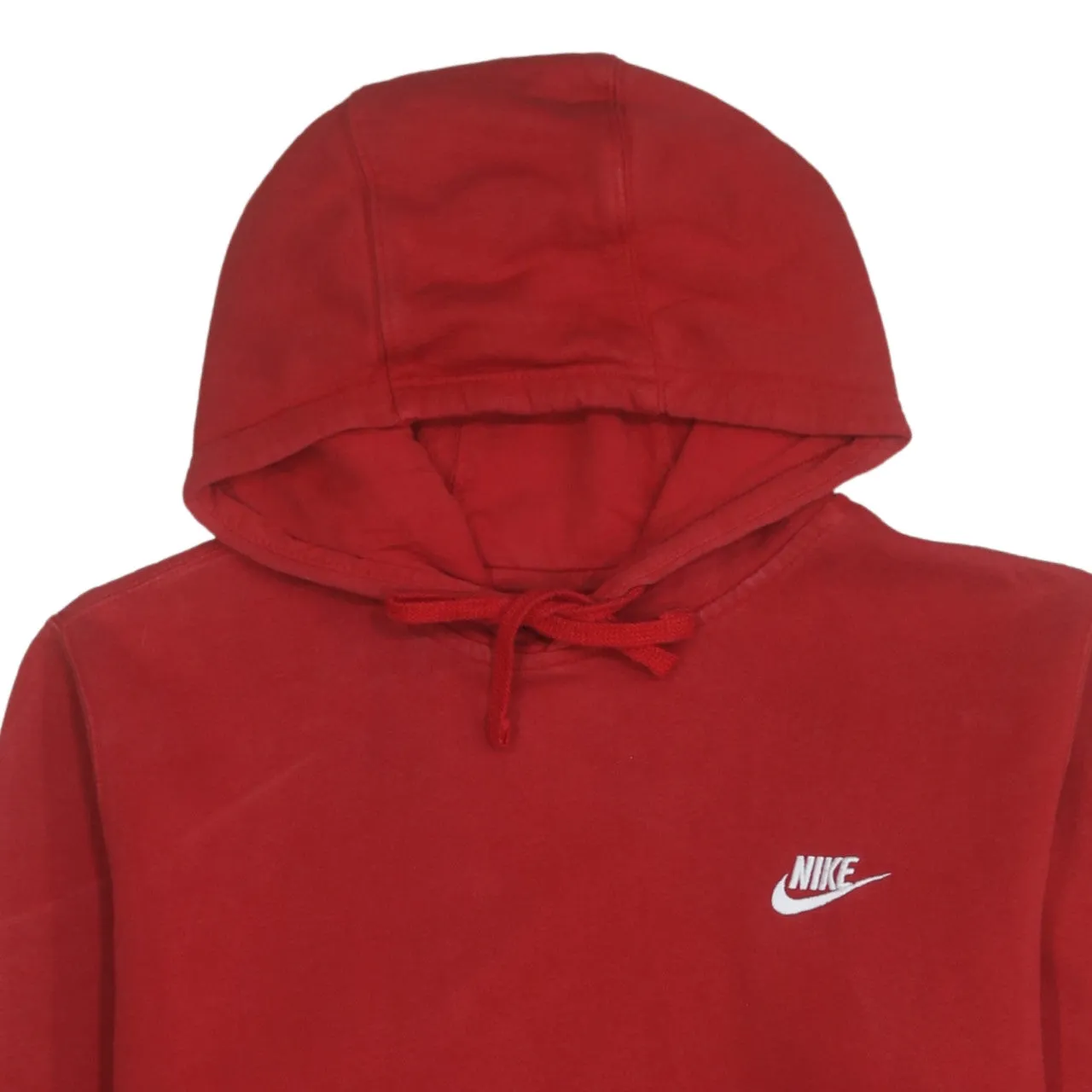 Nike 90's Swoosh Pullover Hoodie Medium Red sold by Vintage Club product image thumbnail 3