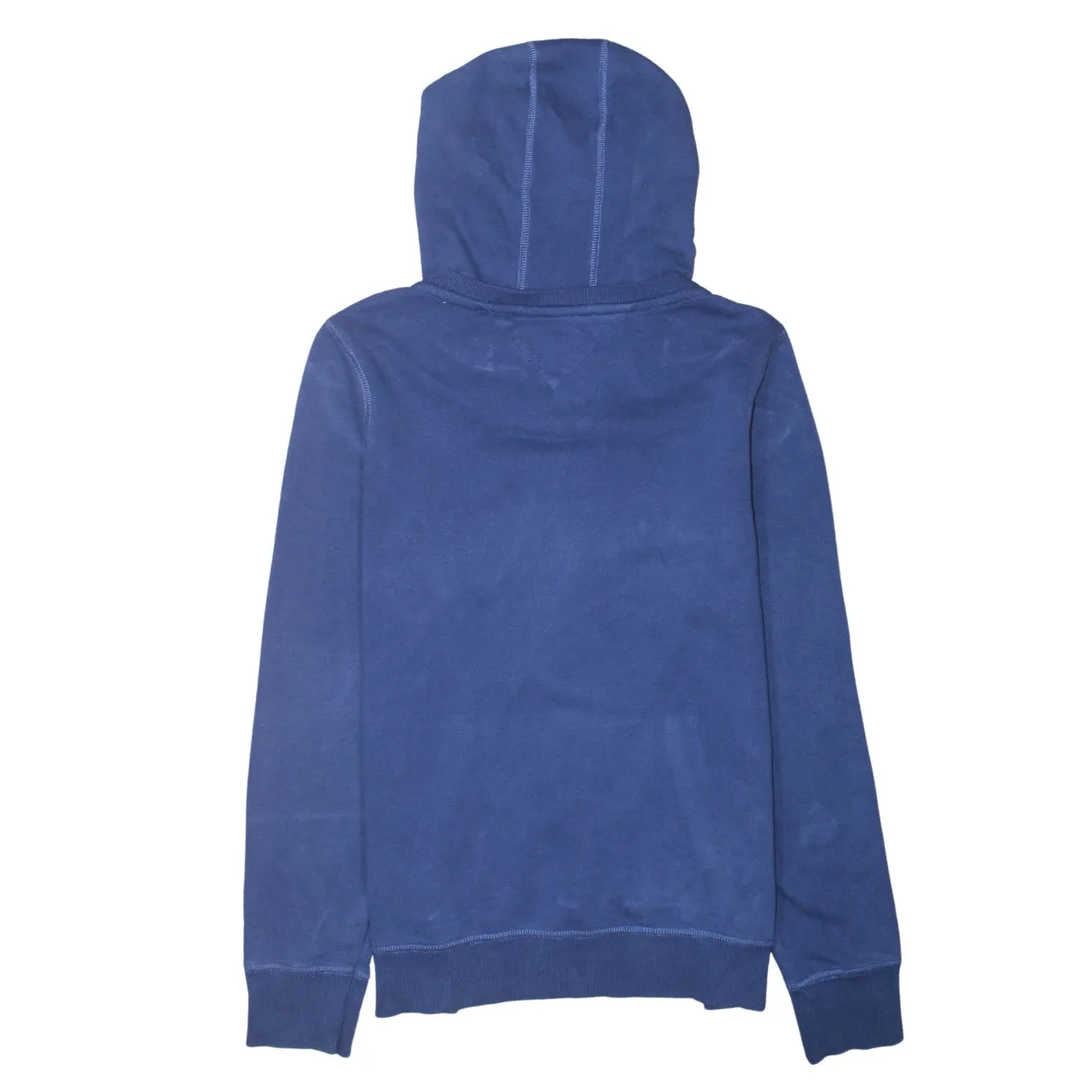 Tommy Hilfiger 90's Hilfiger New York V Neck Hoodie XLarge Blue sold by Vintage Club product image thumbnail 2