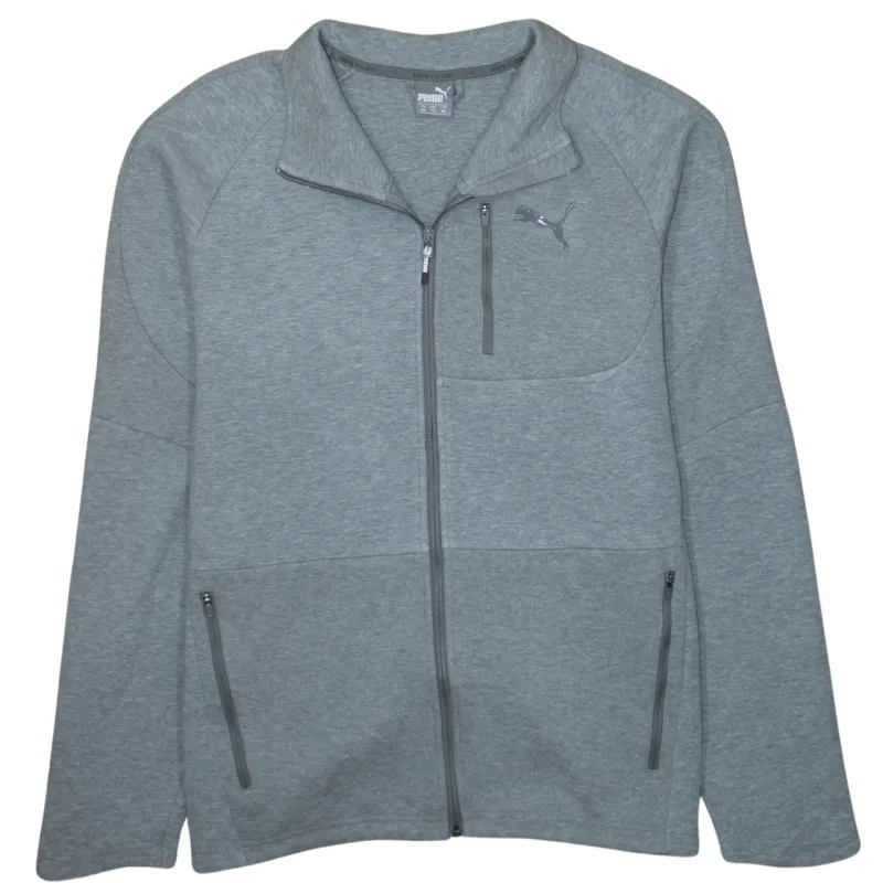 Puma 90's Lightweight Full Zip Up Sweatshirt XXLarge (2XL) Grey sold by Vintage Club