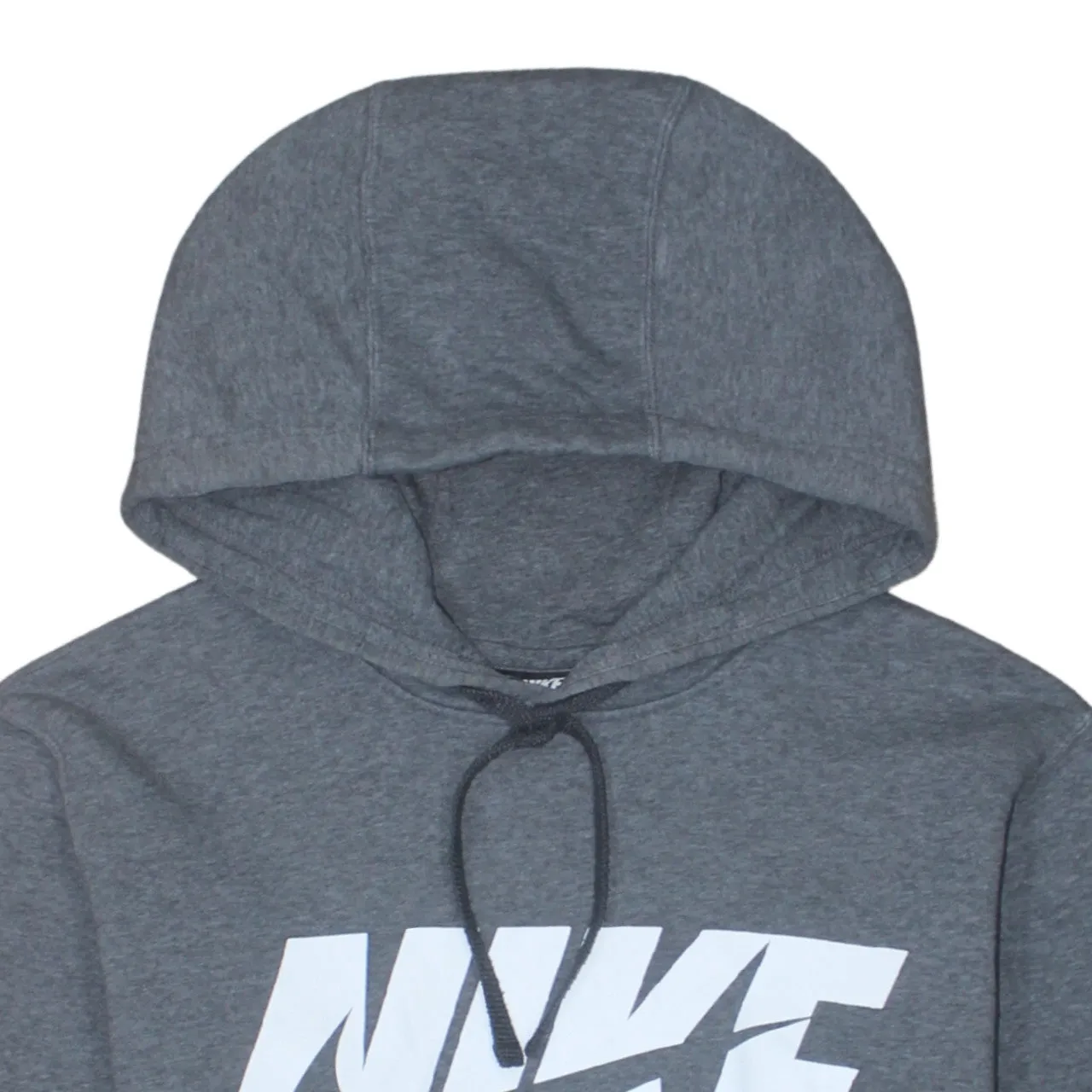 Nike 90's Center Middle Swoosh Pullover Hoodie Medium Grey sold by Vintage Club product image thumbnail 3