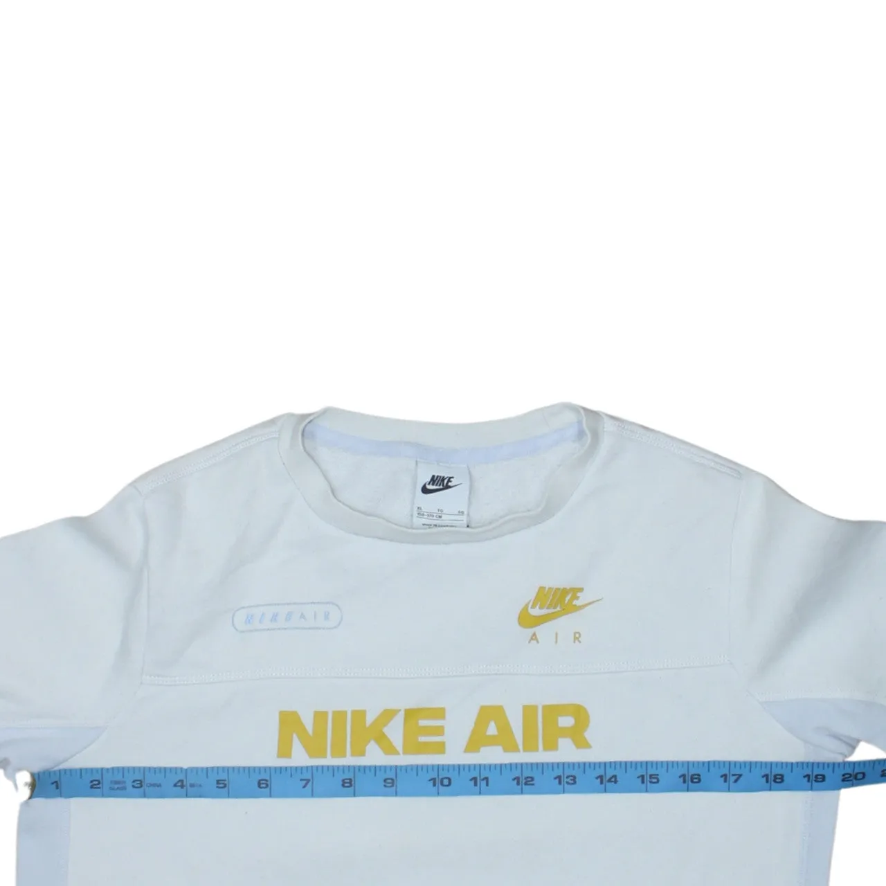 Nike 90's Swoosh Crew Neck Sweatshirt XLarge White sold by Vintage Club product image thumbnail 5