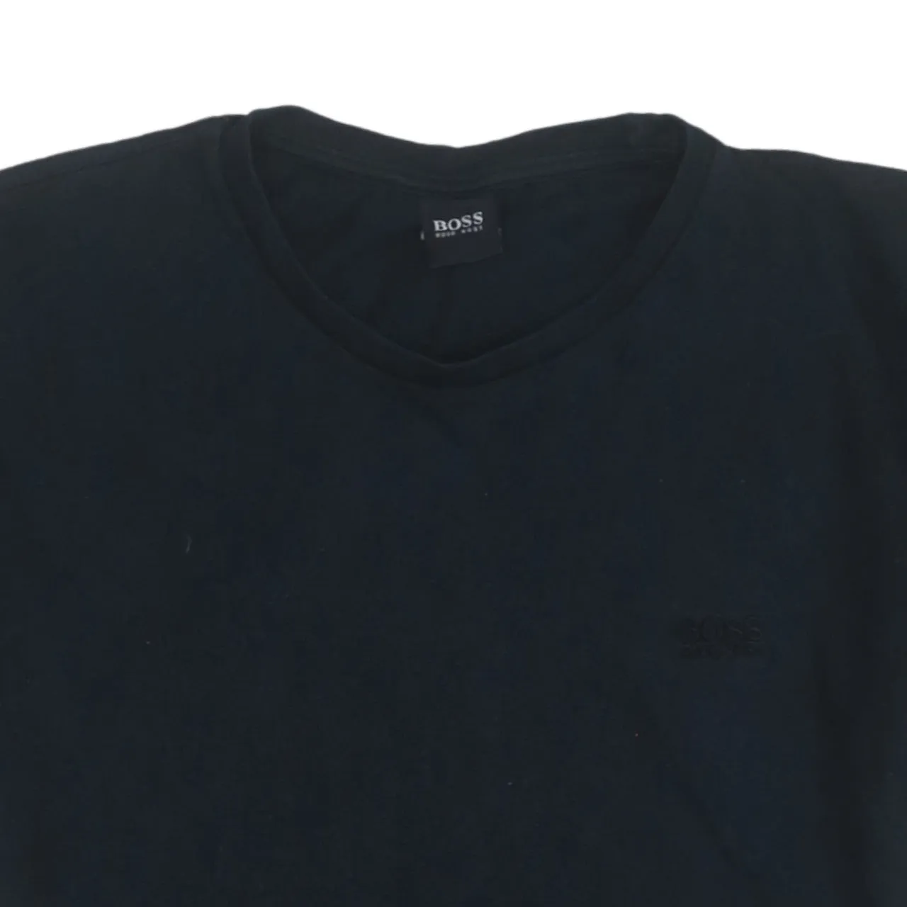 HUGO BOSS 90's Short Sleeves Crew Neck T Shirt Large Black sold by Vintage Club product image thumbnail 3