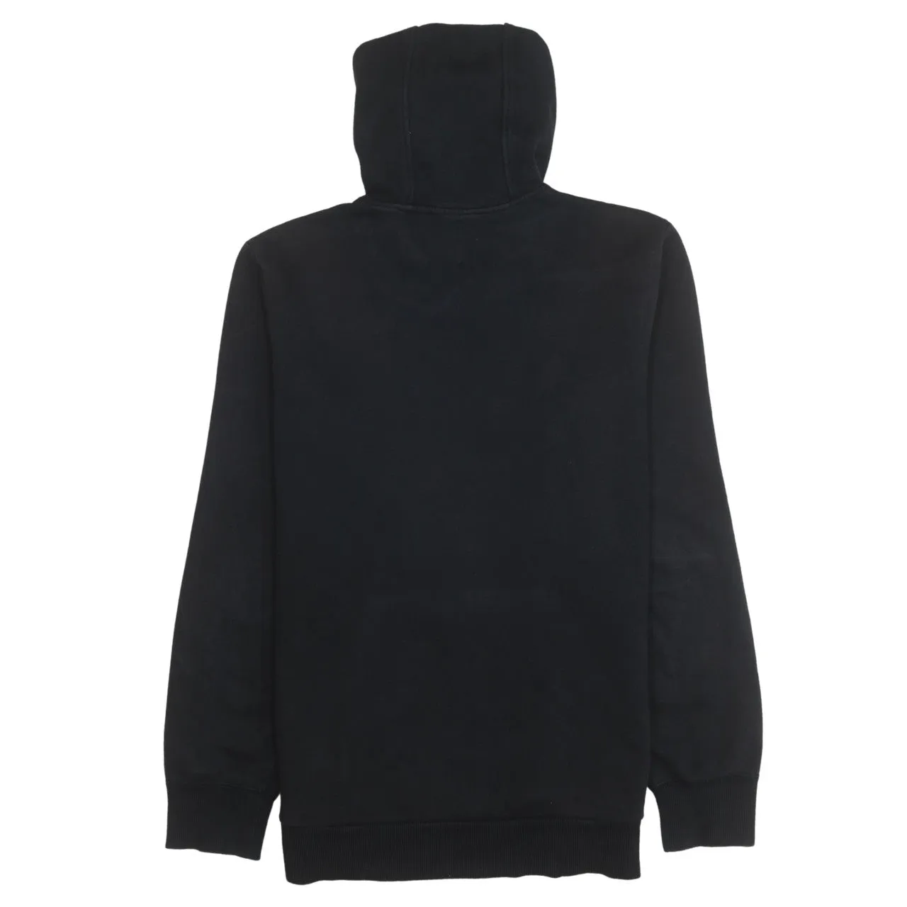 Adidas 90's Drawstring Pockets Pullover Hoodie Small Black sold by Vintage Club product image thumbnail 2