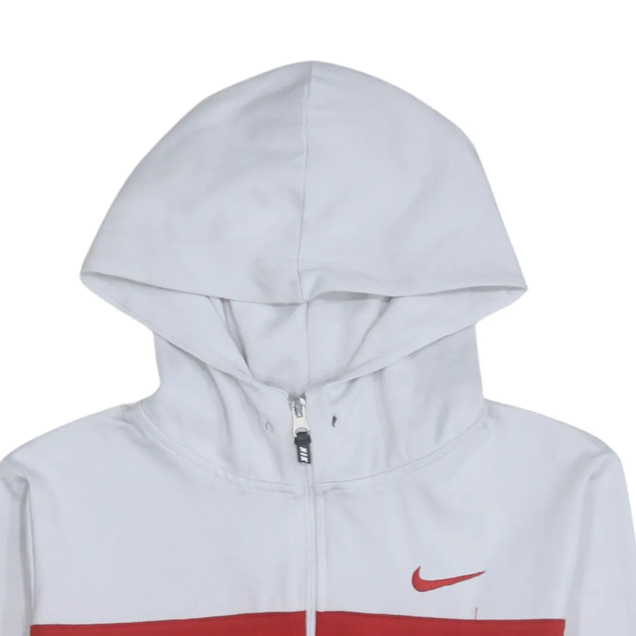 Nike 90's Swoosh Full Zip Up Hoodie Medium Black sold by Vintage Club product image thumbnail 3