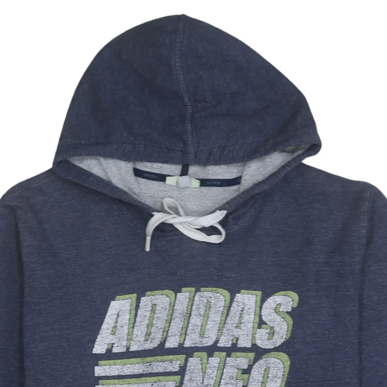 Adidas 90's Spellout Pullover Hoodie XLarge Blue sold by Vintage Club product image thumbnail 3
