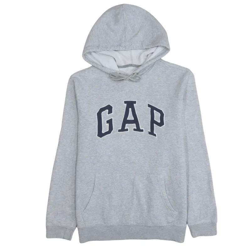 Gap 90's Spellout Pullover Hoodie Small Grey sold by Vintage Club
