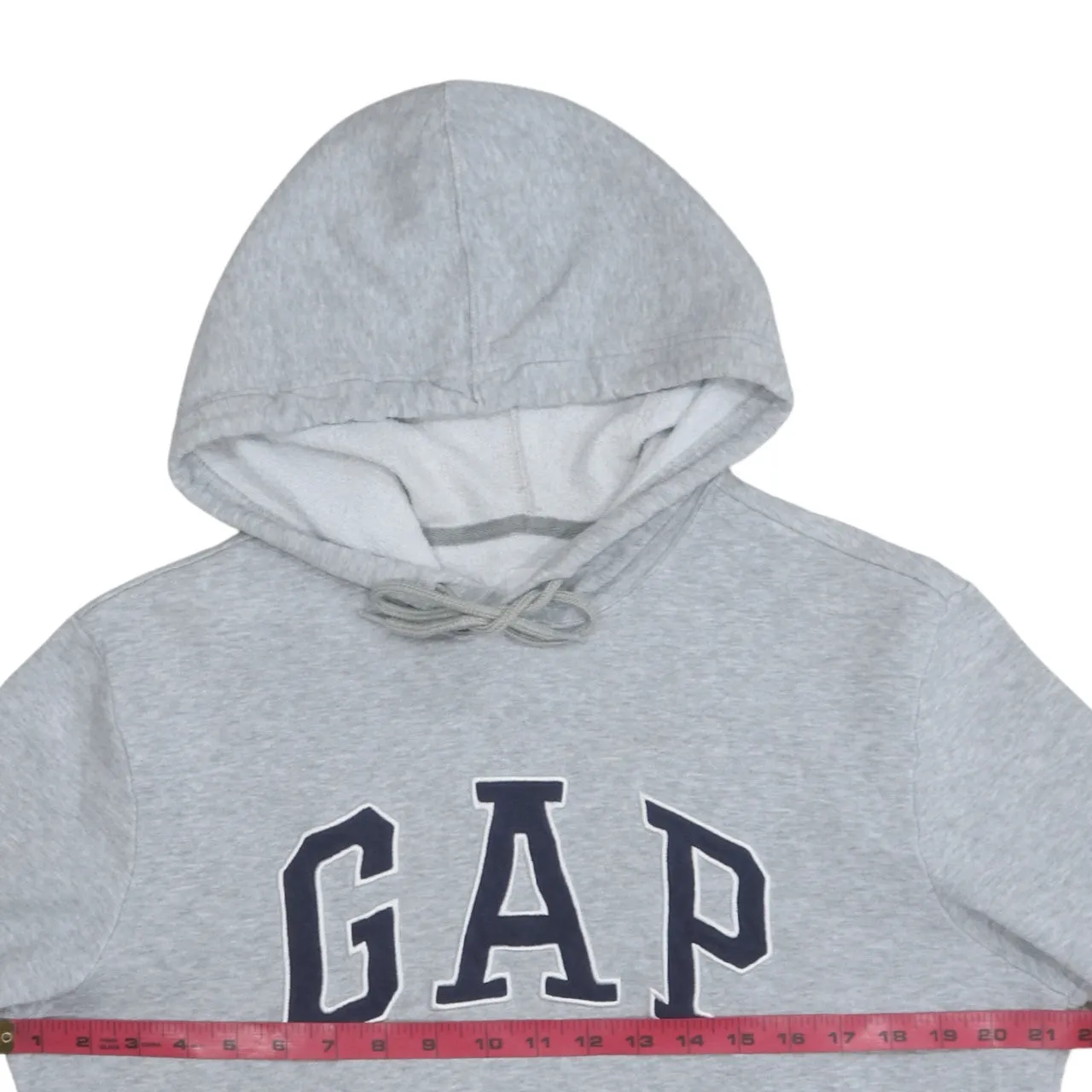 Gap 90's Spellout Pullover Hoodie Small Grey sold by Vintage Club product image thumbnail 5