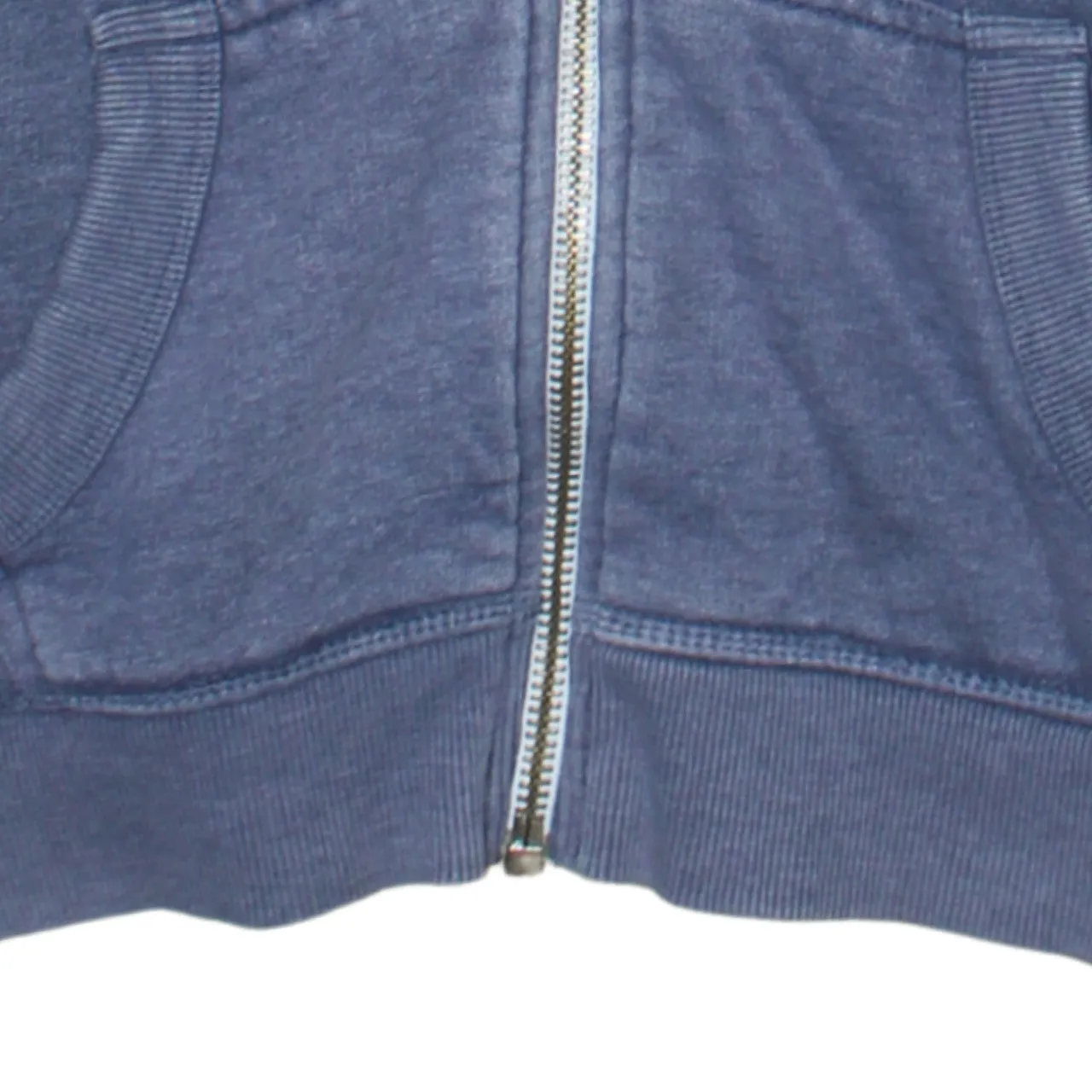 Super Dry 90's Lightweight Full Zip Up Hoodie Small Navy Blue sold by Vintage Club product image thumbnail 4