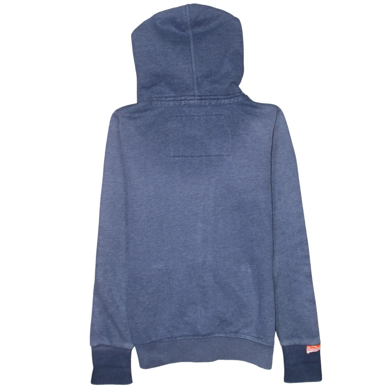 Super Dry 90's Lightweight Full Zip Up Hoodie Small Navy Blue sold by Vintage Club product image thumbnail 2
