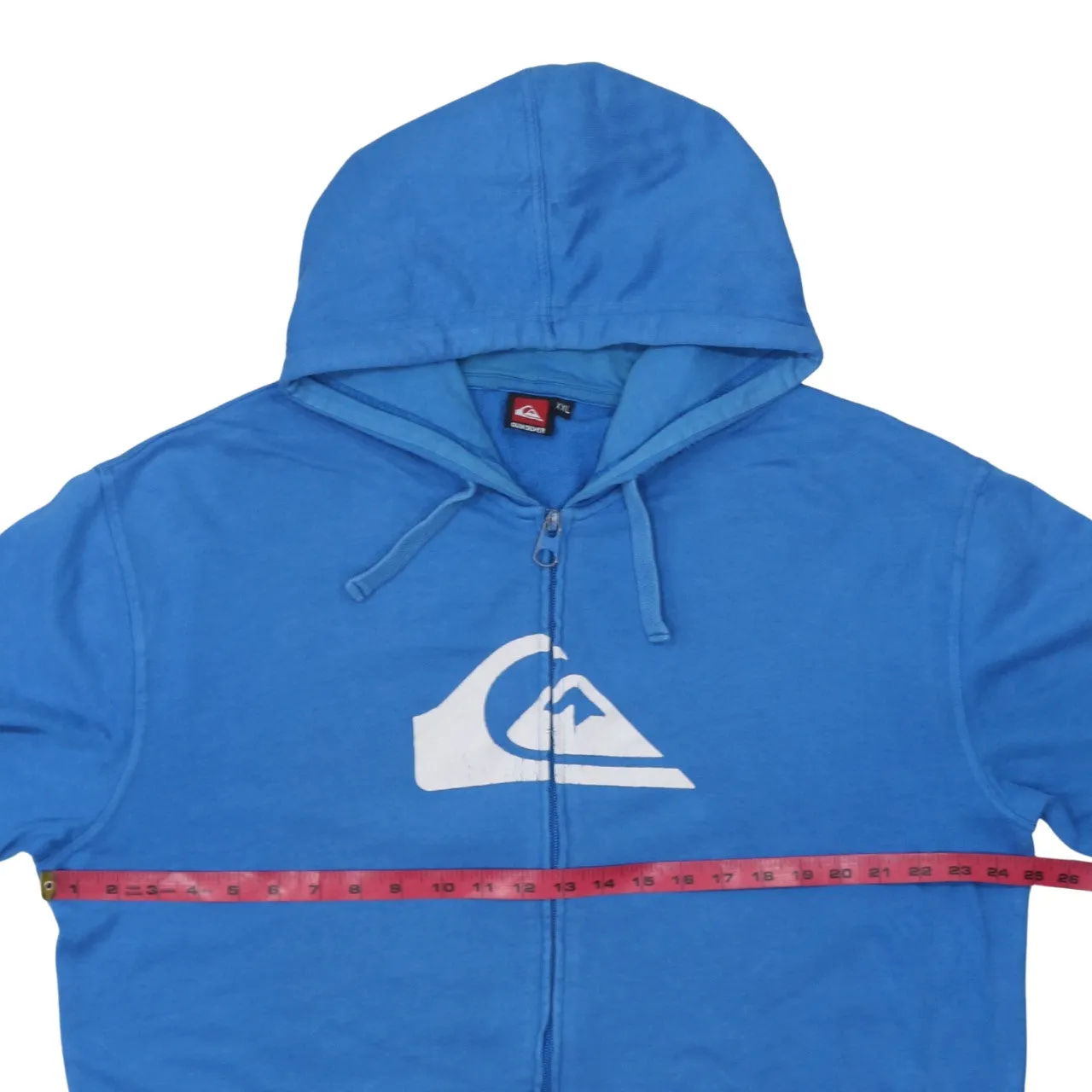 QuikSilver 90's Drawstring Pockets Full Zip Up Hoodie XXLarge (2XL) Blue sold by Vintage Club product image thumbnail 5