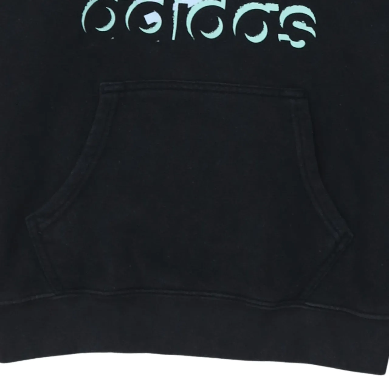 Adidas 90's Spellout Pullover Hoodie XSmall Black sold by Vintage Club product image thumbnail 4
