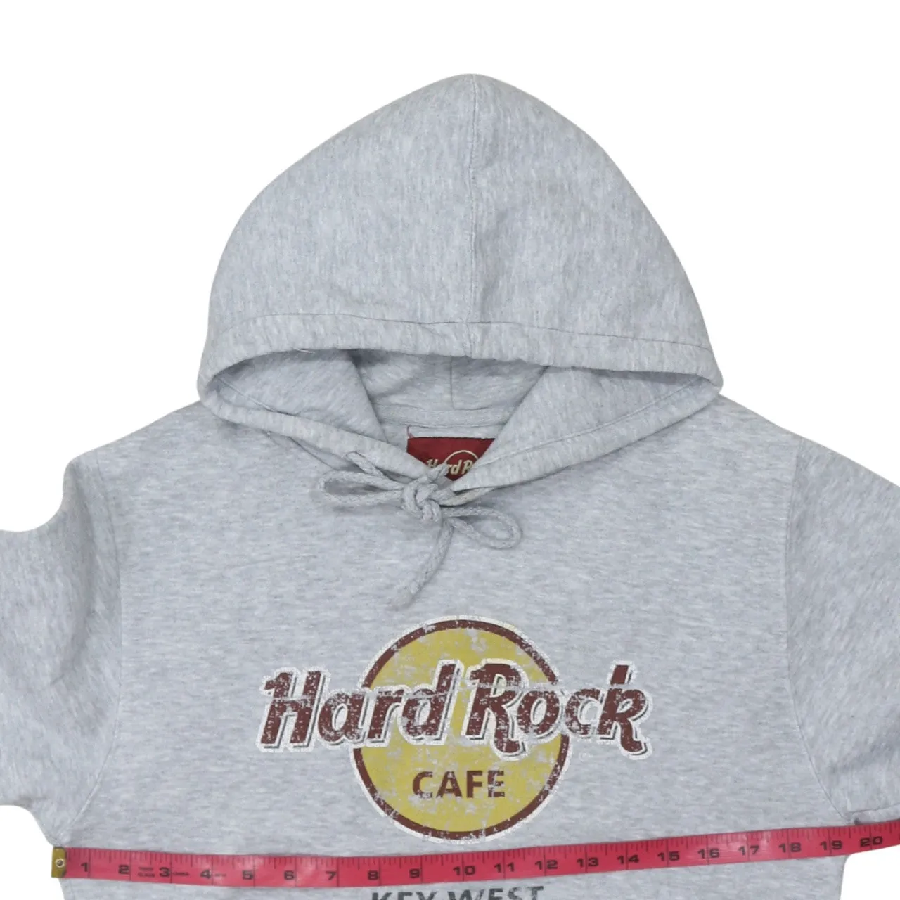 Hard Rock Cafe 90's Spellout Pullover Hoodie Medium Grey sold by Vintage Club product image thumbnail 5